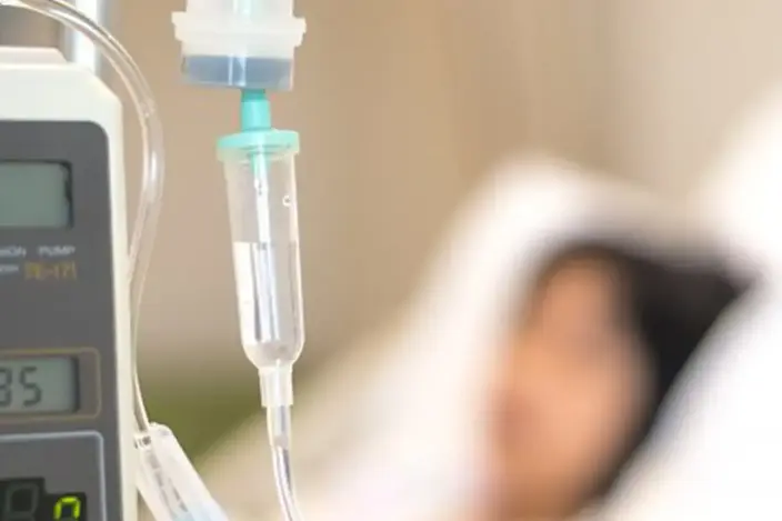 infusion drip for a patient