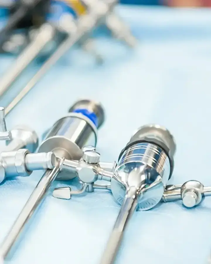 medical tools on a table